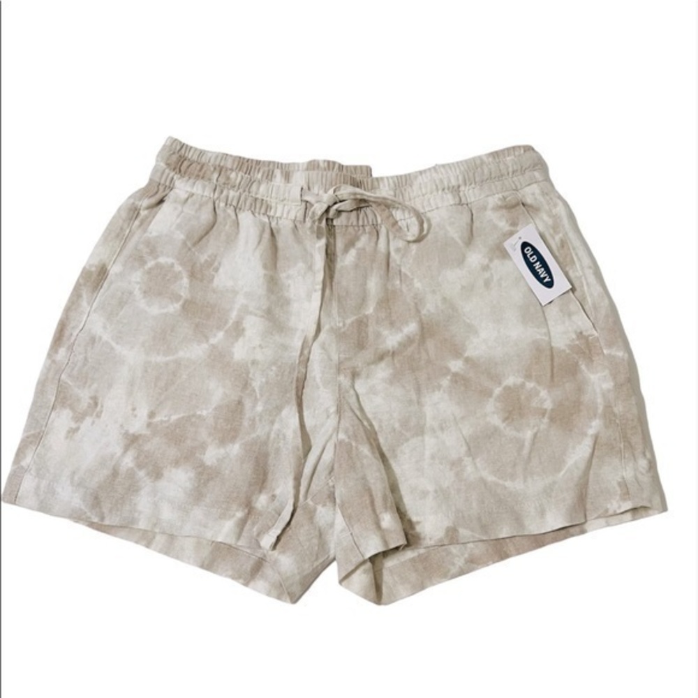 Old Navy Taupe & Cream Shorts Size XS NWT